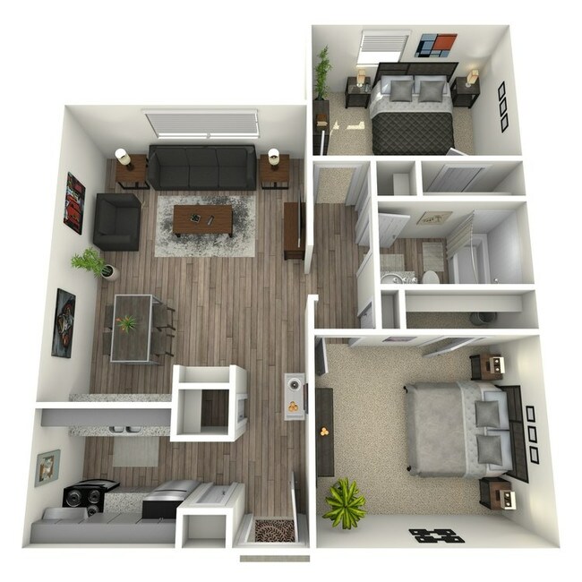 The San Jacinto 103 floor plan